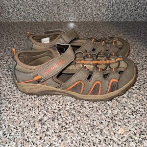 Merrell Women's Sandals in Olive and Orange